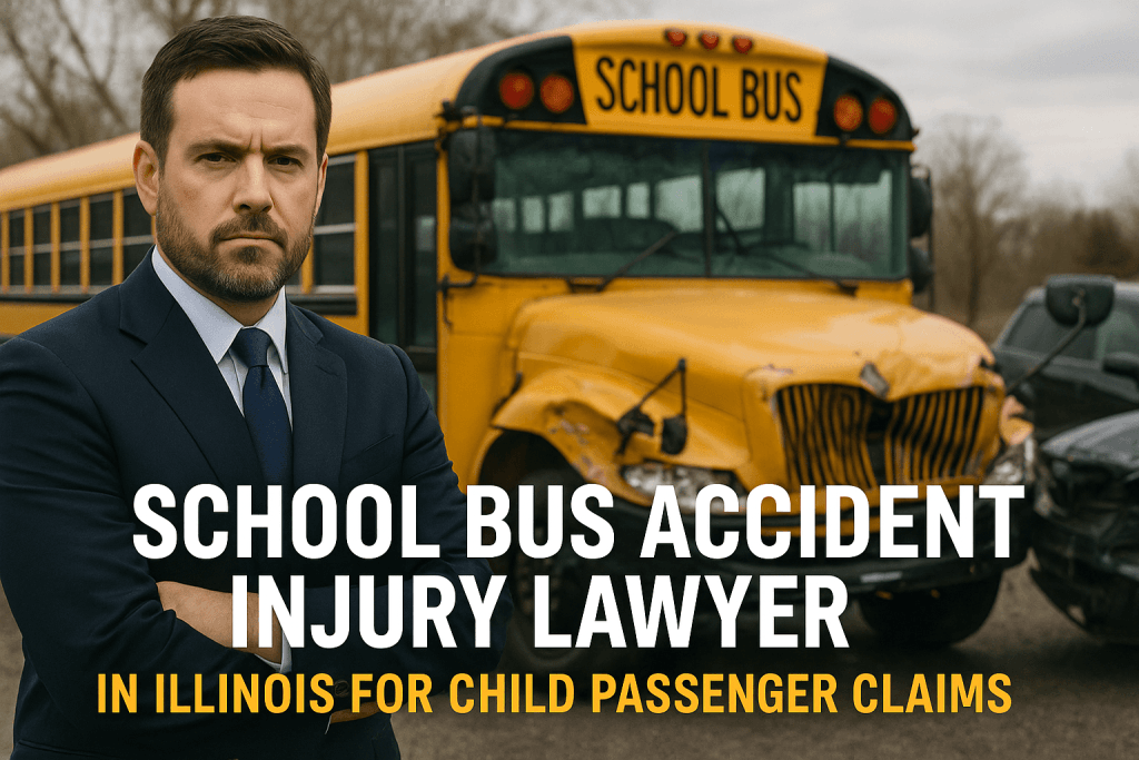 School Bus Accident Injury Lawyer in Illinois for Child Passenger Claims 3 school bus accident injury lawyer