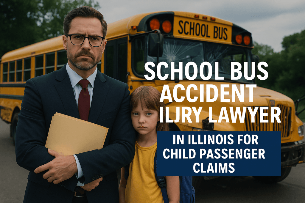 School Bus Accident Injury Lawyer in Illinois for Child Passenger Claims 2 school bus accident injury lawyer