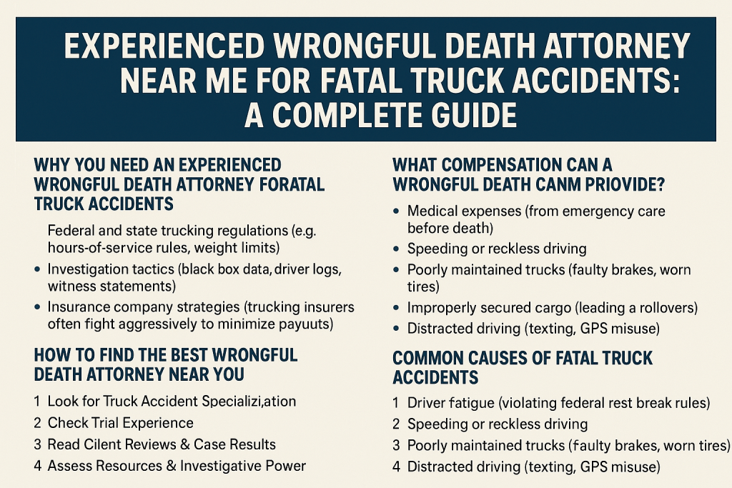 experienced wrongful death attorney near me