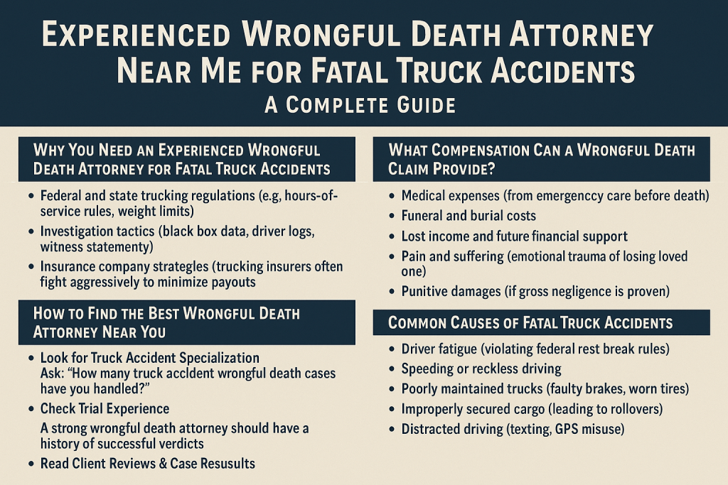 experienced wrongful death attorney near me