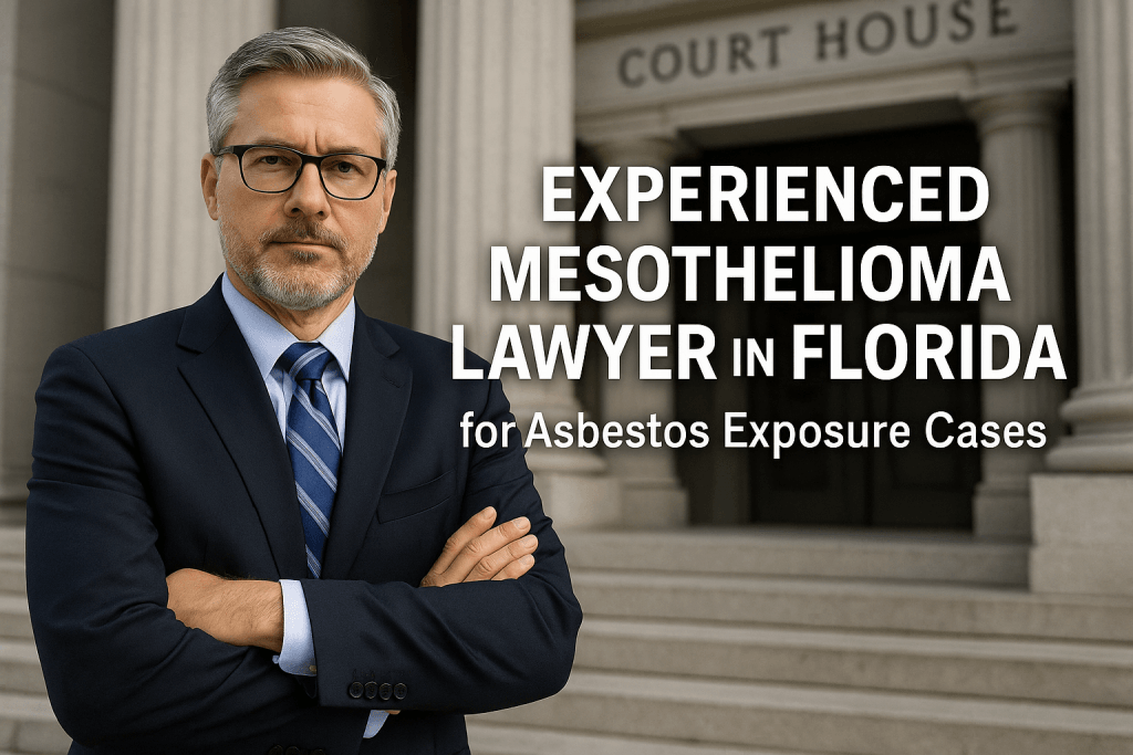 Experienced Mesothelioma Lawyer in Florida for Asbestos Exposure Cases 2 experienced mesothelioma lawyer in Florida