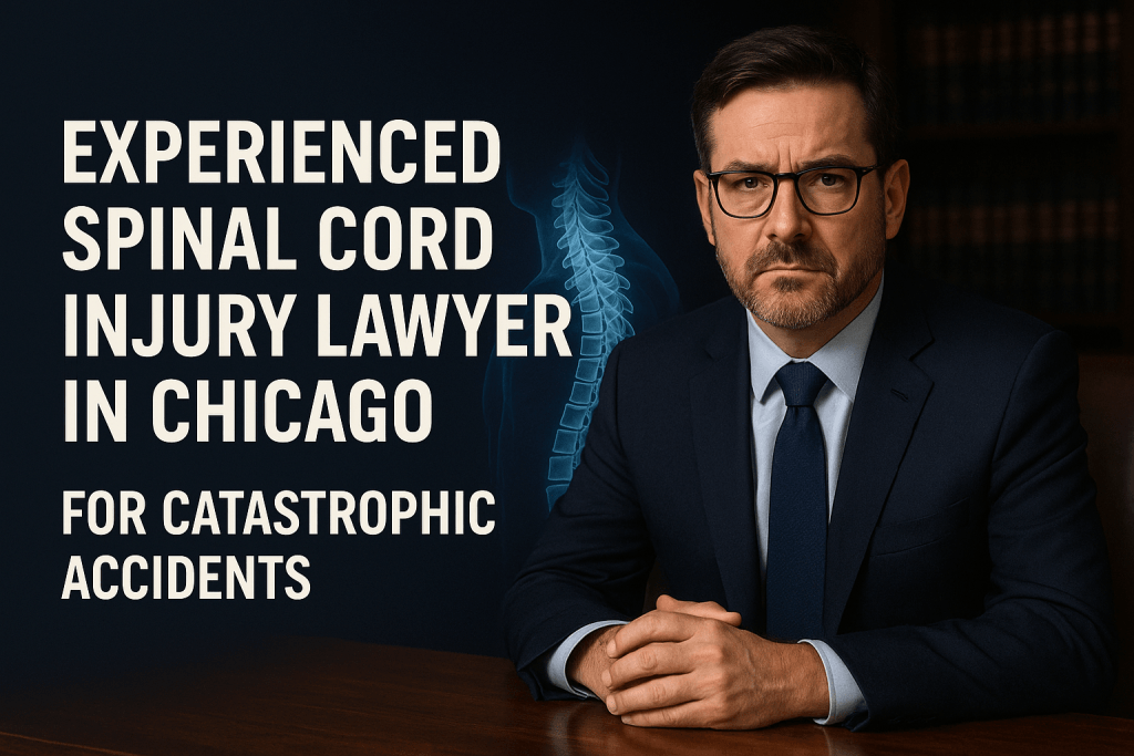 Experienced Spinal Cord Injury Lawyer in Chicago for Catastrophic Accidents 2 experienced spinal cord injury lawyer in Chicago for catastrophic accidents