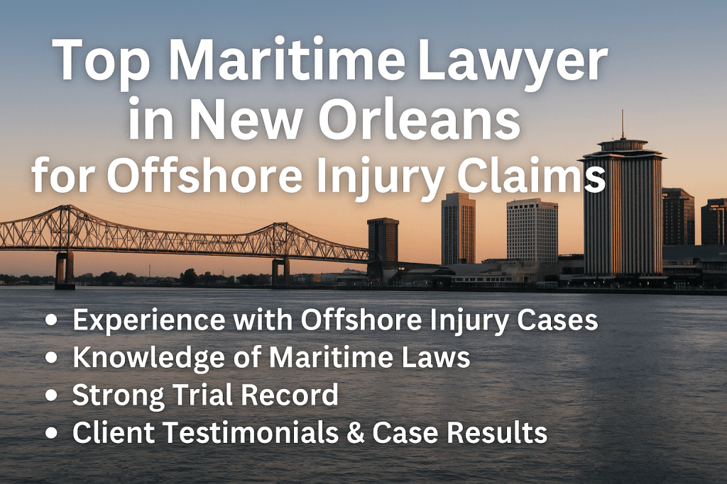 Top Maritime Lawyer in New Orleans for Offshore Injury Claims 1 top maritime lawyer