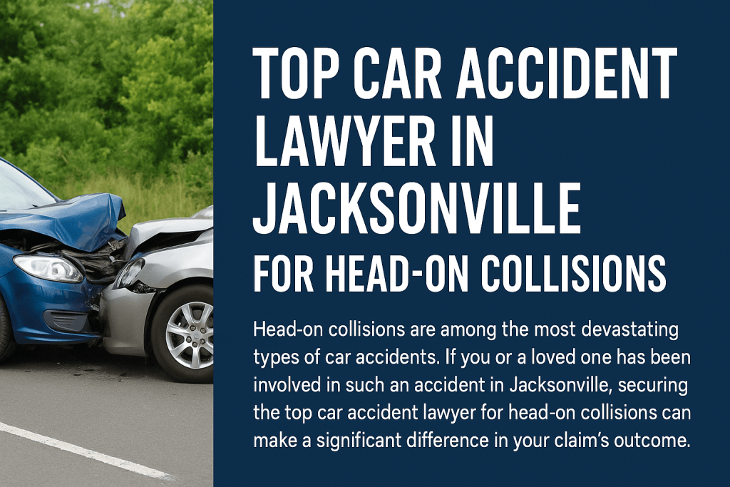 top car accident lawyer in Jacksonville for head-on collisions
