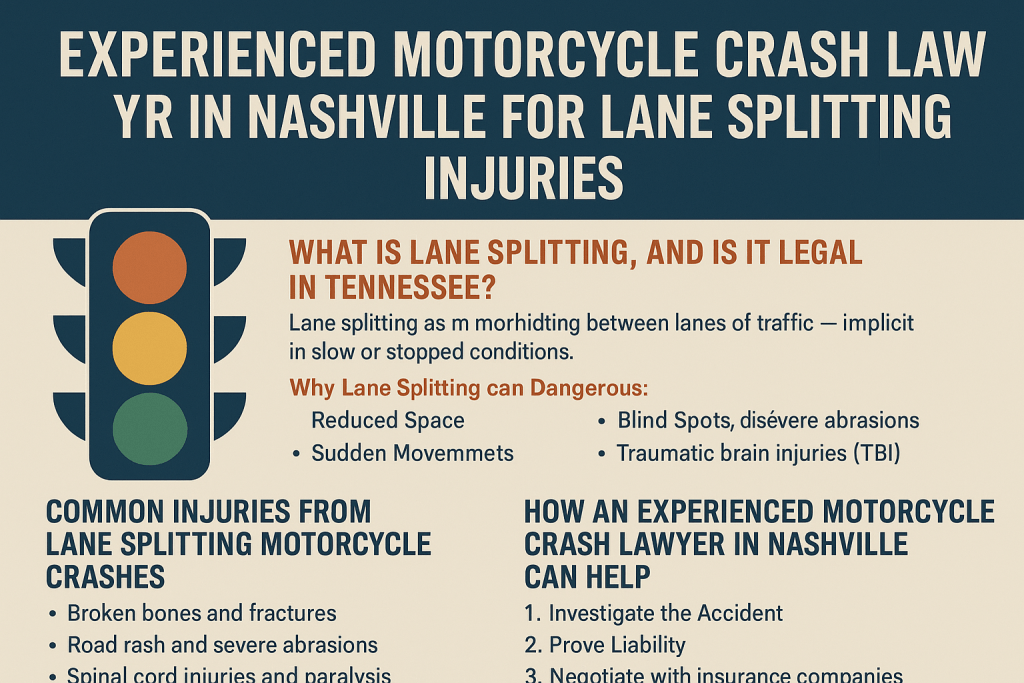 experienced motorcycle crash lawyer in Nashville
