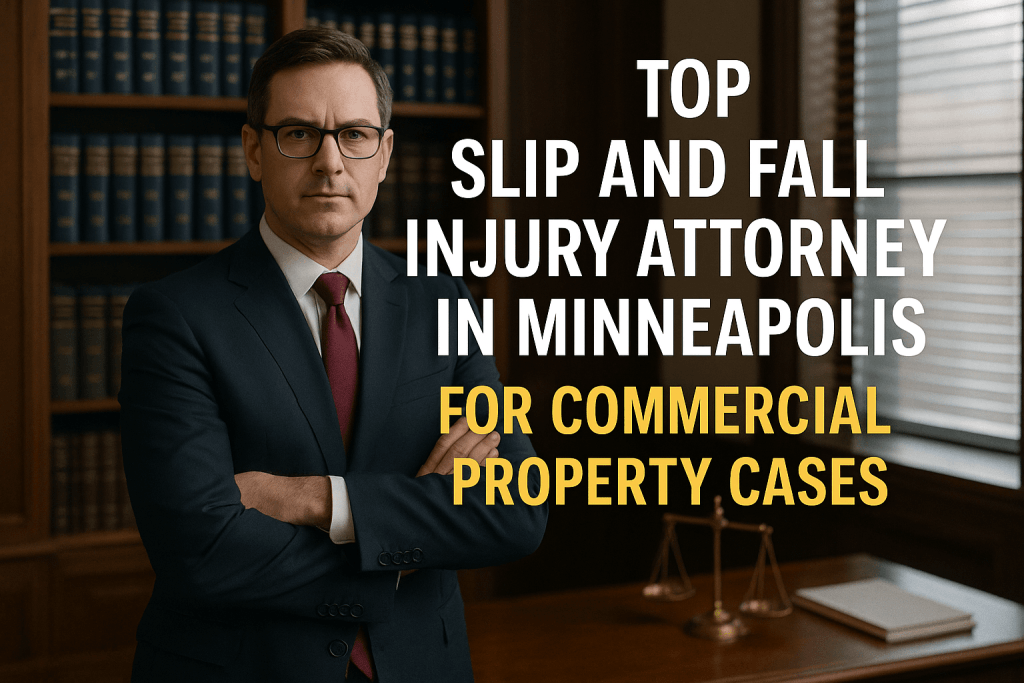 top slip and fall injury attorney in Minneapolis for commercial property cases