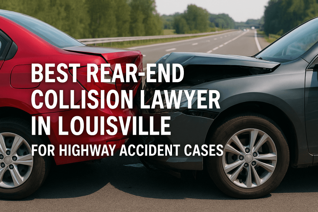 best rear-end collision lawyer in Louisville