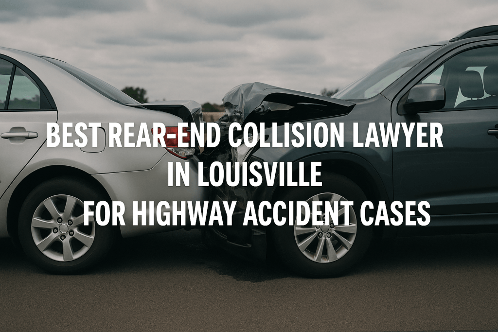 best rear-end collision lawyer in Louisville
