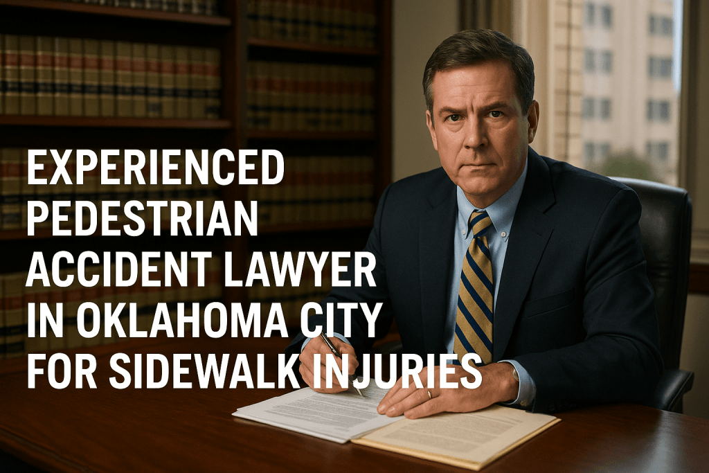 Experienced Pedestrian Accident Lawyer in Oklahoma City for Sidewalk Injuries 4 experienced pedestrian accident lawyer in Oklahoma City