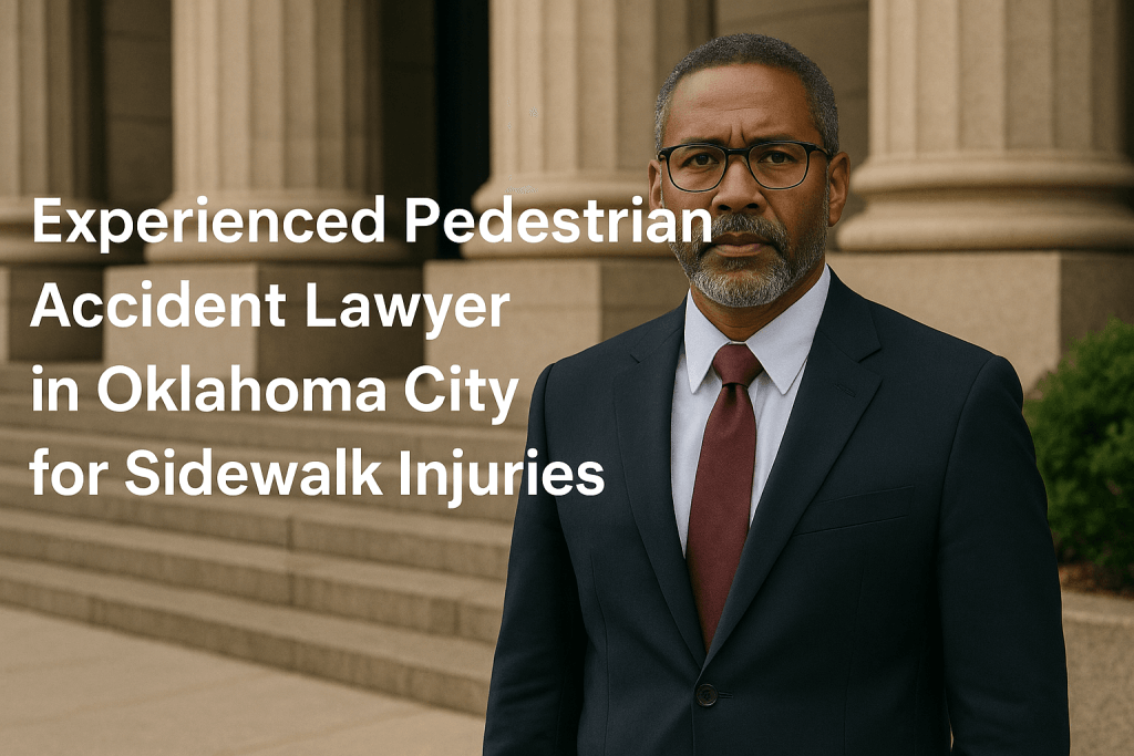 Experienced Pedestrian Accident Lawyer in Oklahoma City for Sidewalk Injuries 2 experienced pedestrian accident lawyer in Oklahoma City