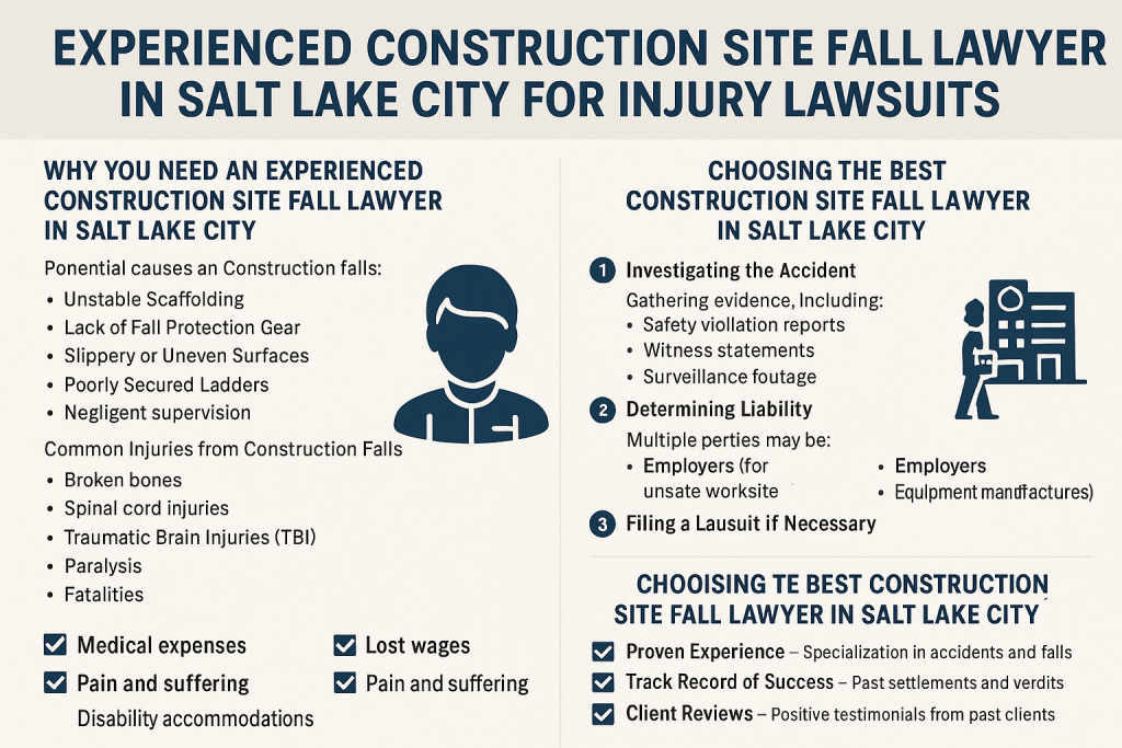 experienced construction site fall lawyer