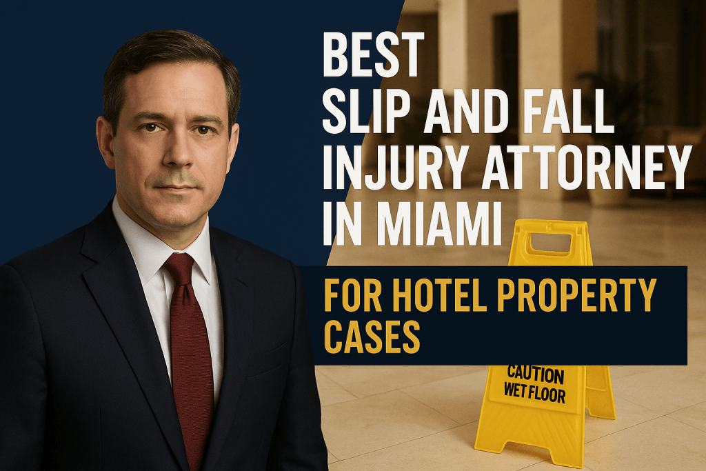 best slip and fall injury attorney in Miami for hotel property cases