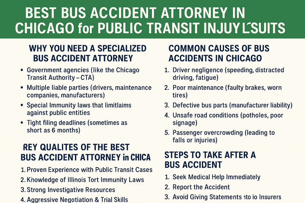 best bus accident attorney