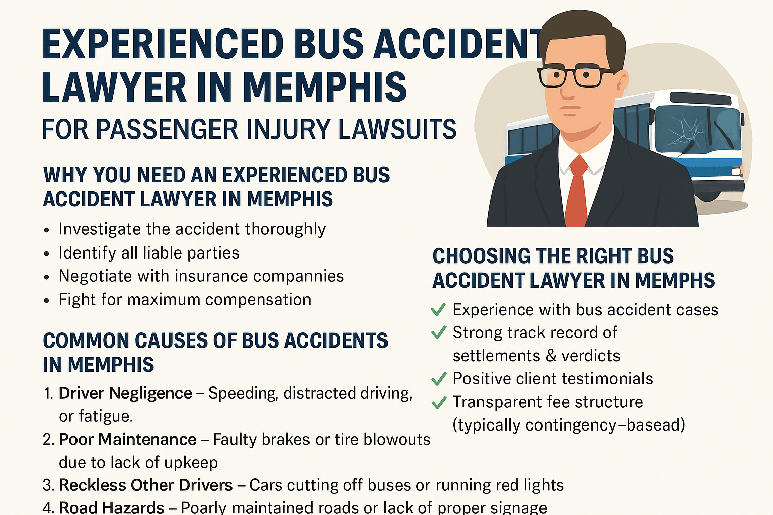 experienced bus accident lawyer in Memphis